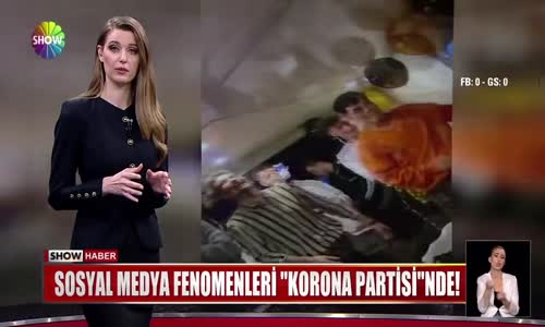 İşte fenomenlerin virüslü partisi! 