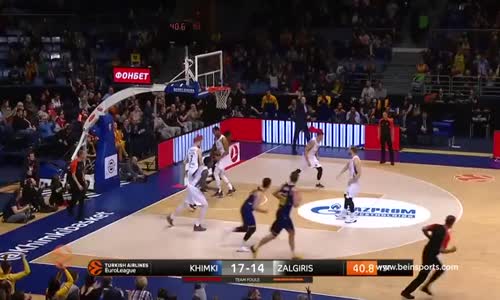 Khimki Moscow Region 74 - 64 Zalgiris Kaunas Basketbol Özeti İzle