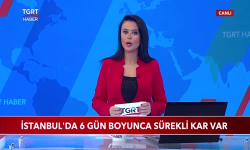 İstanbul'da 6 Gün Boyunca Sürekli Kar Var