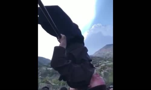 90'lık Dededen Akrobasi Hareketleri