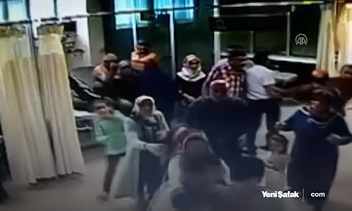 Hasta Yakınları Kadın Güvenlik Görevlisini Darp Etti