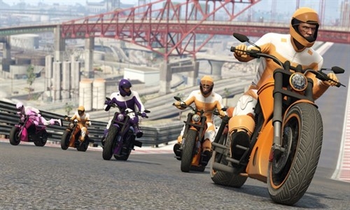 Gta 5 Online Motor Yarışı Yaptım