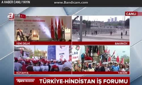 Cumhur Başkanı Hindistanda