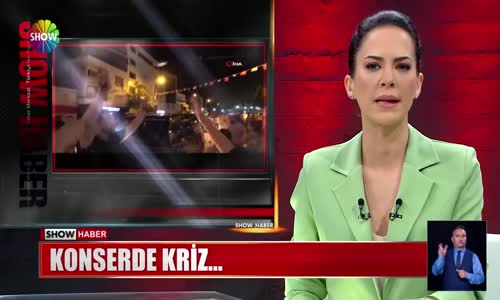 Konserde kriz...