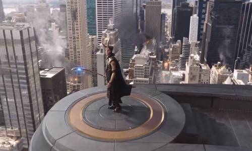 Yenilmezler - Chitauri Ordusu İlk Kapışma