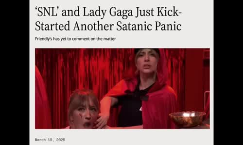 SATURDAY NIGHT LIVE & LADY GAGA KICK START ANOTHER SATANIC PANIC IN 2025!