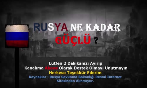  Rusyanın askeri gücü 2017 