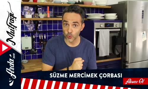 Kıvamında Süzme Mercimek Çorbası