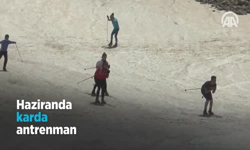 Haziranda Karda Antrenman