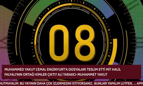 MUHAMMED YAKUT CEMAL ENGİNYURT’A DOSYALARI TESLİM ETTİ Mİ HALİL FALYALININ ORTAĞI KİMLER ÇIKTI