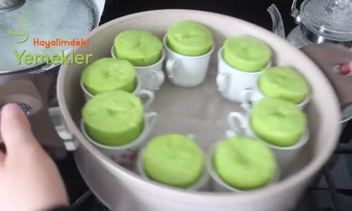 15 Dakikada Tencerede Muhteşem Yumuşaklıkta Ispanaklı Fincan Kek Tarifi, Ispanaklı Köstebek Pasta 