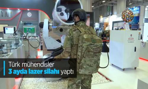 Türk Mühendisler 3 Ayda Lazer Silahı Yaptı