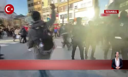 HDP'li Vekiller Kadıköy'de Yolu Kapattı! İşte Görüntüler 