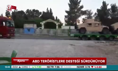 Abd'den Terör Örgütü Ypg'ye 60 Tır Dolusu Silah Daha