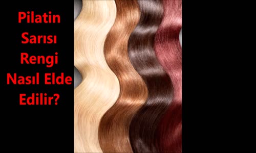 Platin Saç Rengi Nasıl Yapılır!!