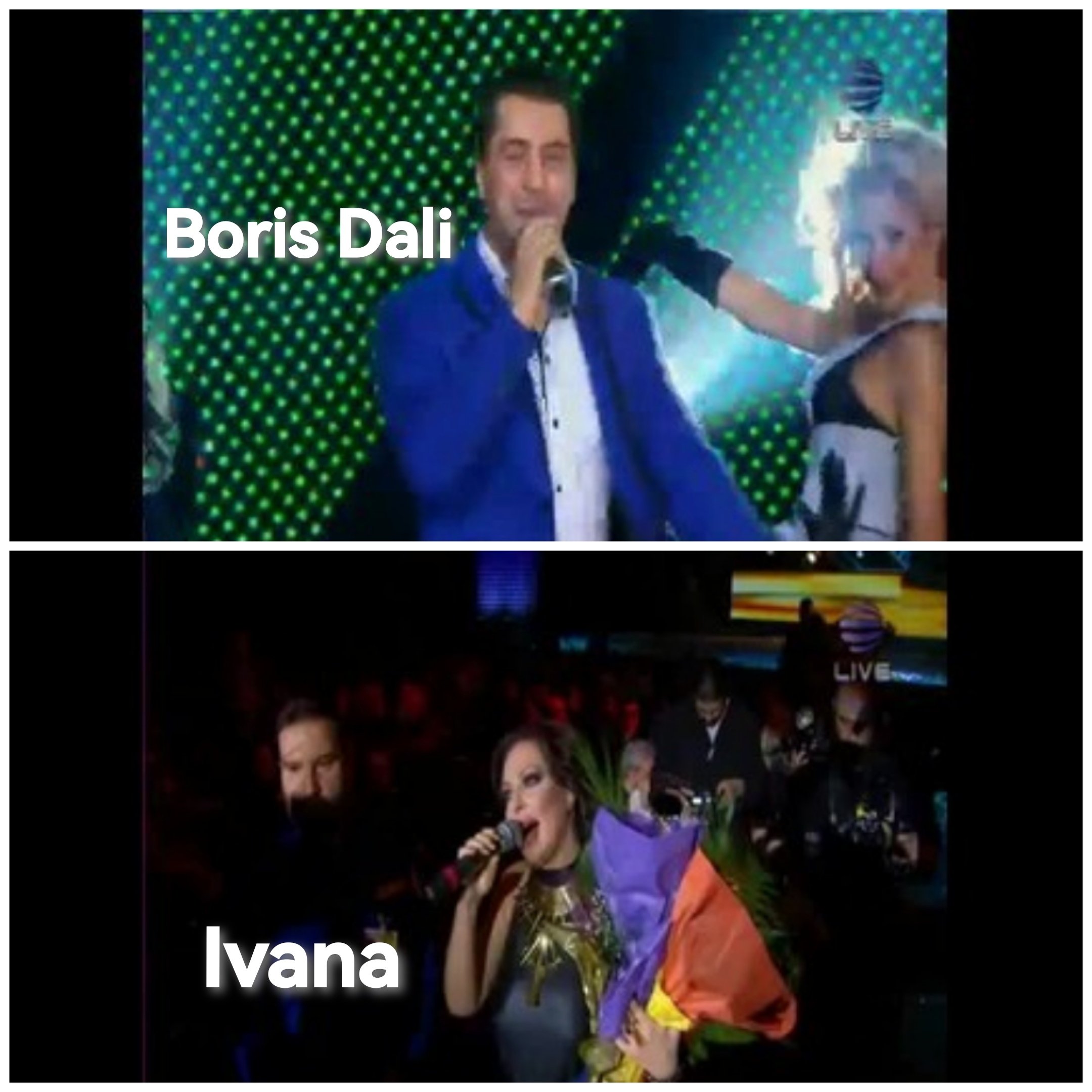 Boris Dali ft. Ivana - Концерт в Пайнер 2012 Години (Official Video live 4K HD) New Hit
