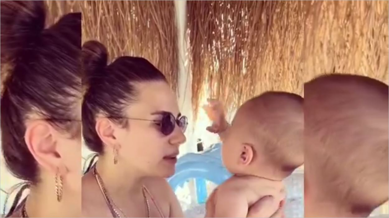 Buse Varol Burak Bebeğin Vİdeosunu Paylaştı