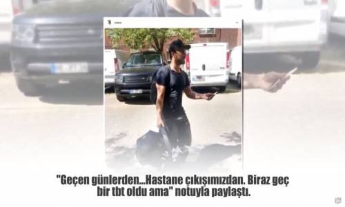 Tarkan Kızı Liya İle Hastane Çıkışı Görüntüsü Olay Oldu