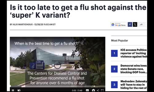 URGENT! EVERYONE IS DYING FROM THE SUPER FLU! STAY HOME & GO GET VACCINATED BEFORE IT'S TO LATE!