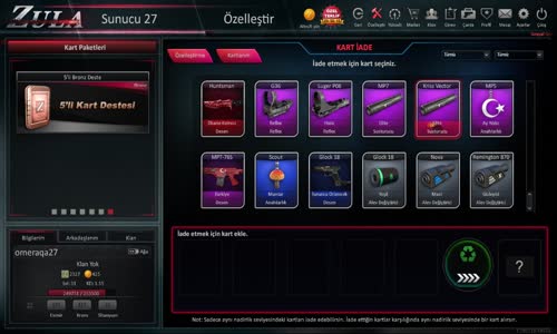 Zula Kart Açılımı