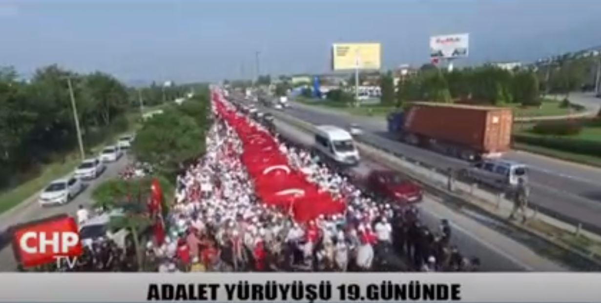Adalet Yürüyüşünde 19.Günde