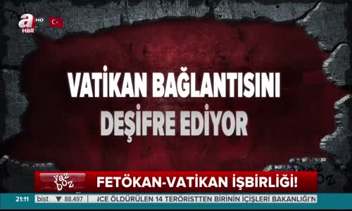 İşte FETÖ  Vatikan iş Birliği