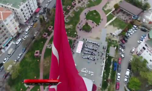 15 Temmuz Gazilerinin Referandum Kararı, Havadan Görüntülendi 