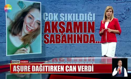 Aşure dağıtırken can verdi 