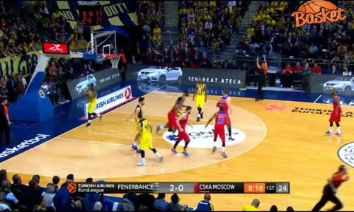 Fenerbahçe- CSKA Moskova_ 77-71 Maç Özeti (Highlights) 02.02.2017