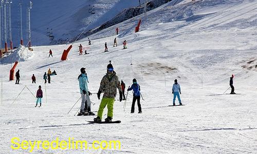 Palandöken’de hafta sonu kayak keyfi