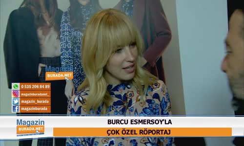 Burcu Esmersoy'un Ayakları Yere Değmiyor