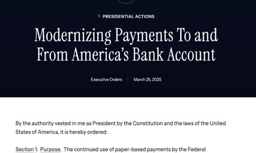 CASH IS DEAD! TRUMP SIGNS EXECUTIVE ORDER FORCING AMERICA INTO DIGITAL PAYMENTS ONLY CONTROL SYSTEM!