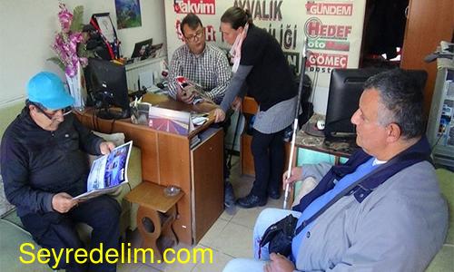 Bu gazetede çalışmanın şartı engelli olmak