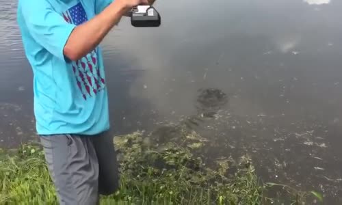 Matkapla 6 Saniyede Balık Avlamak