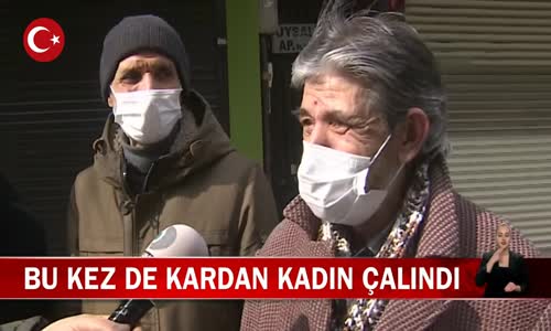 Dün Kardan Adam Bugünde Kardan Kadını Çaldılar! İşte Görüntüler 