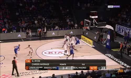 Anadolu Efes'ten Tatsız Başlangıç Açılışı Real Madrid Yaptı