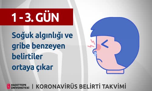 Koronavirüs Belirti Takvimi 
