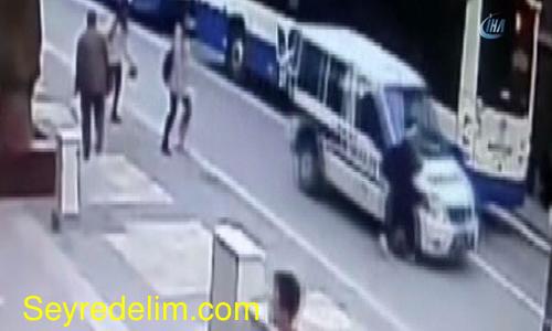 Karşıya geçerken aracın çarptığı öğrenci yaralandı