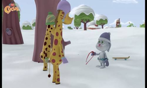 Akıllı Tavşan Momo - Kardan Adam Kayboldu