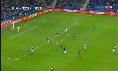 Porto - Beşiktaş Maçı 86 Dakika Babel'in Golü 