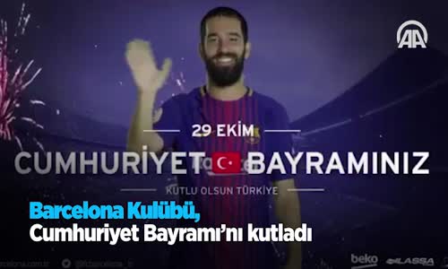 Barcelona Kulübü  Cumhuriyet Bayramı'nı Kutladı 