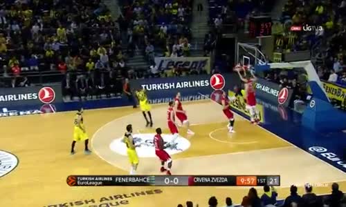 Fenerbahçe 87 - 72 Kızılyıldız ÖZET