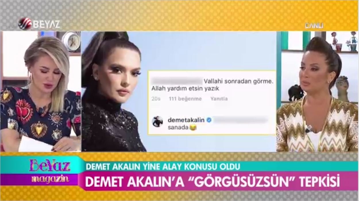 Demet Akalın'ın Görgüsüzlüğü Alay Konusu Oldu
