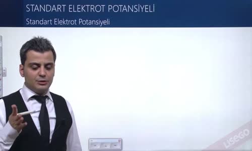 EBA KİMYA LİSE - ELEKTROKİMYASAL PİLLER -  ELEKTORTLAR VE ELEKTROKİMYASAL PİLLER - STANDART ELEKTROT POTANSİYELİ