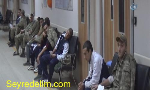 Gaziantep'te 70 asker zehirlendi