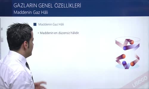 EBA KİMYA LİSE -  GAZLAR - GAZLARIN GENEL ÖZELLİKLERİ - MADDENİN GAZ HALİ