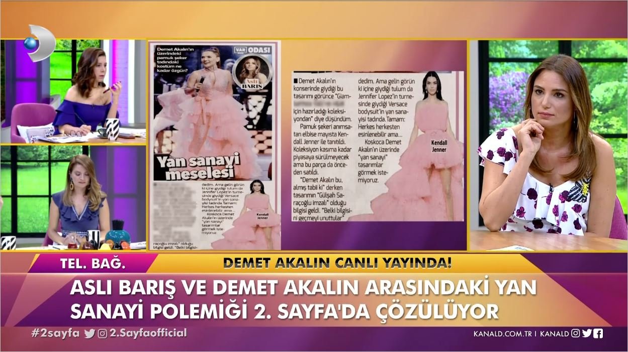 Demet Akalın Dava Açacağını Söylediği Aslı Barış'la Yüzleşti
