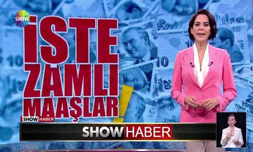 İşte zamlı maaşlar!