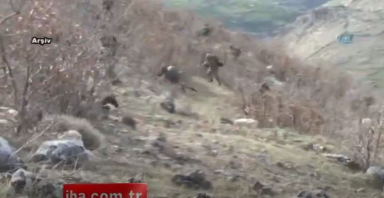 Pkk’nın İnine Girildi  Cephaneliği Ele Geçirildi