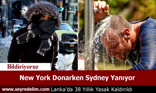 New York Donarken Sydney Yanıyor